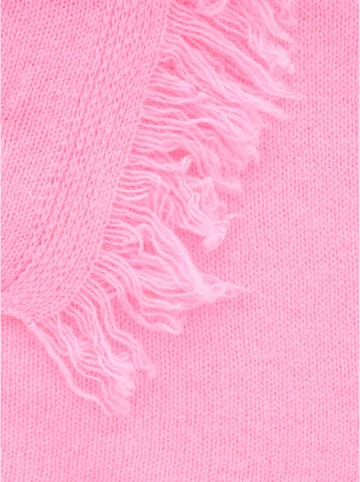 Zwillingsherz Schal in Rosa - (L)190 x (B)75 cm