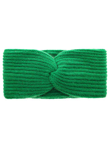 Zwillingsherz Kasjmieren hoofdband "Rippe" groen