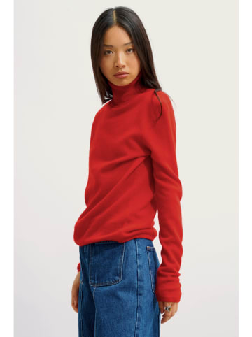 AUTHENTIC CASHMERE Kasjmieren coltrui "Bise" rood