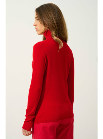 AUTHENTIC CASHMERE Kaschmir-Rollkragenpullover "Bise" in Rot