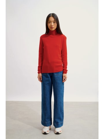 AUTHENTIC CASHMERE Kasjmieren coltrui "Bise" rood