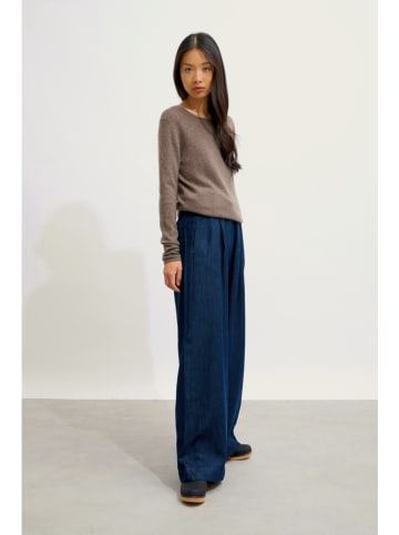 AUTHENTIC CASHMERE Kasjmieren trui "Epéna" bruin