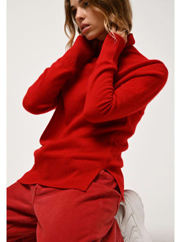AUTHENTIC CASHMERE Kasjmieren coltrui "Fornet" rood