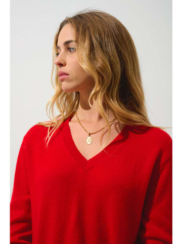 AUTHENTIC CASHMERE Kaschmir-Pullover "Gardorina" in Rot