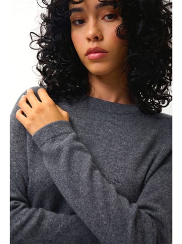 AUTHENTIC CASHMERE Kaschmir-Pullover "Ecrin" in Anthrazit