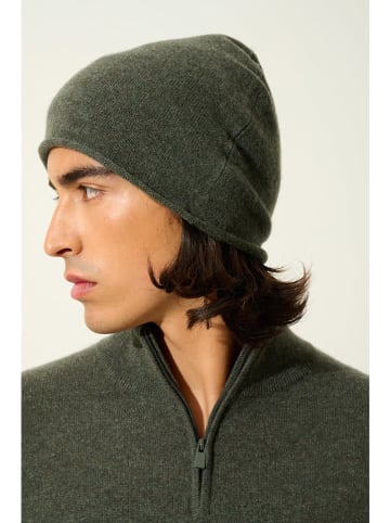 AUTHENTIC CASHMERE Kaschmir-Mütze "Pinier" in Grün