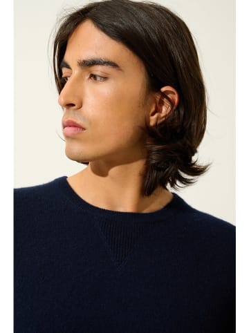 AUTHENTIC CASHMERE Kaschmir-Pullover "Nolan" in Dunkelblau