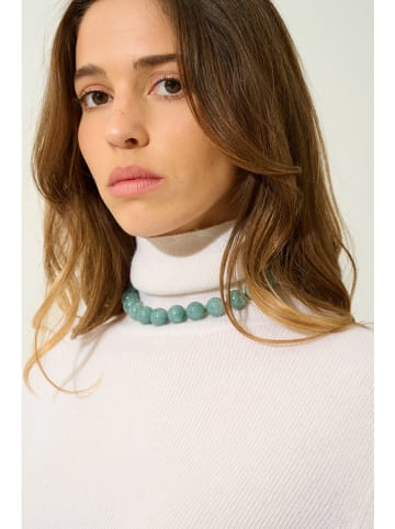 AUTHENTIC CASHMERE Kasjmieren coltrui "Suzie" crème