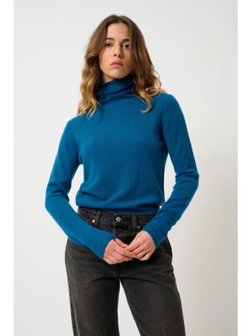 AUTHENTIC CASHMERE Kaschmir-Rollkragenpullover "Bise" in Blau