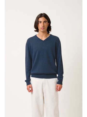 AUTHENTIC CASHMERE Kaschmir-Pullover "Agel" in Dunkelblau