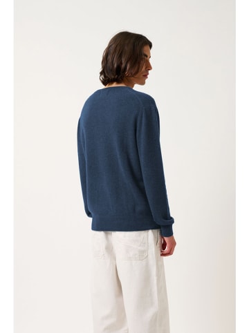 AUTHENTIC CASHMERE Kaschmir-Pullover "Agel" in Dunkelblau