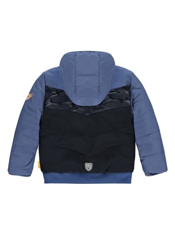 Steiff Wende-Steppjacke in Schwarz/ Blau