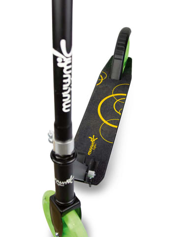 muuwmi Scooter "muuwmi Lights Aluminium Scooter GLOW" in Grün - ab 5 Jahren