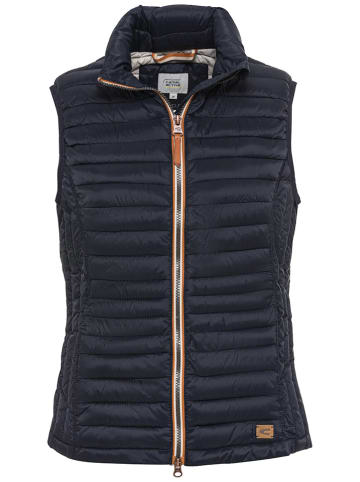 Camel Active Doorgestikte bodywarmer donkerblauw