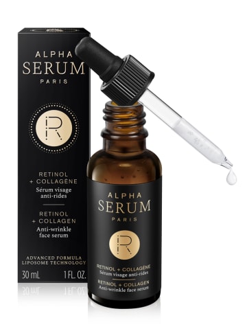 Alphasérum Gesichtsserum "Retinol + Collagene", 30 ml