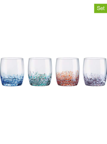 Anton Studio Designs Szklanki (4 szt.) "Speckle" w różnych kolorach - 350 ml