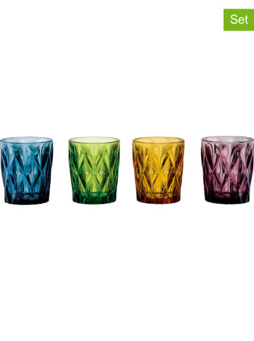 Artland 4er-Set: Gläser ''Highgate'' in Bunt - 300 ml