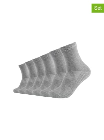 Skechers Skarpety (6 par) w kolorze szarym