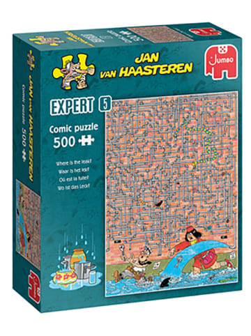 Jumbo 500tlg. Puzzle "Jan van Haasteren Expert - Wo ist das Leck?" - ab 12 Jahren