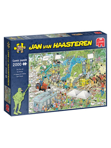 Jumbo 2000tlg. Puzzle "Jan van Haasteren - Film-Set" - ab 12 Jahren