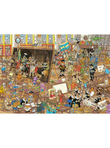 Jumbo 2x 1.000tlg. Puzzle "Jan van Haasteren - Ausflug ins Museum" - ab 12 Jahren