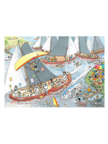 Jumbo 2x 1.000tlg. Puzzle "Jan van Haasteren" - ab 12 Jahren