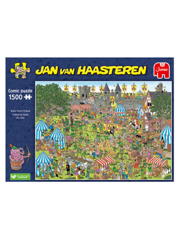 Jumbo 1500tlg. Puzzle "Jan van Haasteren - Robin Hood Festival" - ab 12 Jahren