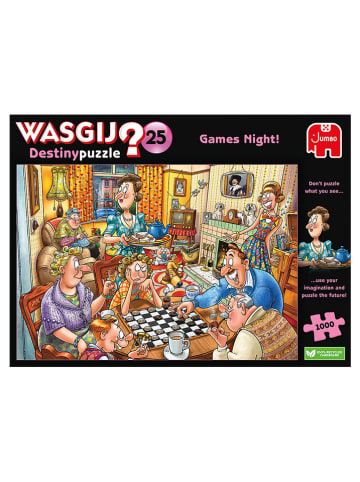 Jumbo 1000tlg. Puzzle "Wasgij Destiny 25 - Games Night" - ab 12 Jahren