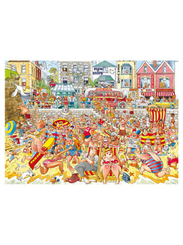 Jumbo 1.000tlg. Puzzle "Wasgij Retro Original 8 - High Tide!" - ab 12 Jahren
