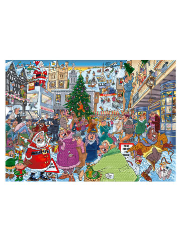 Jumbo 2x 1.000tlg. Puzzle "Wasgij Christmas 19 - Santa Dash!" - ab 12 Jahren