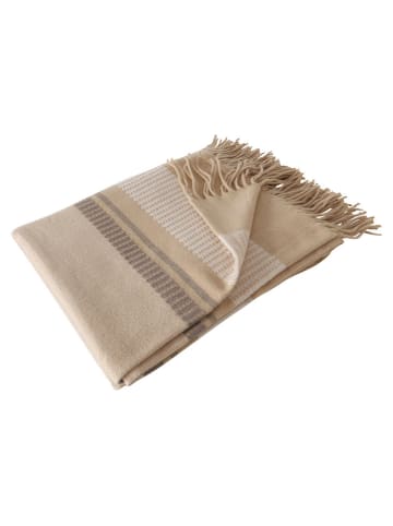 Boltze Wohndecke ''Hazel'' in Beige - (L)160 x (B)130 cm