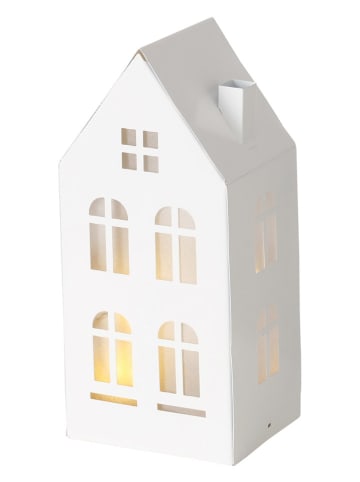 Boltze Decoratieve ledlamp "Domizil'' wit - (B)10,2 x (H)22,3 x (D)8,2 cm