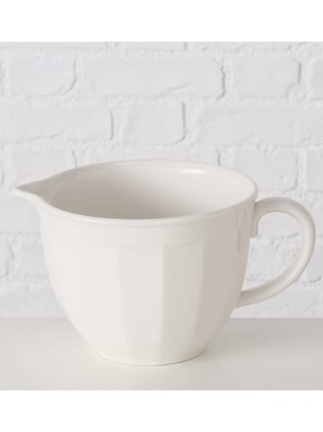 Boltze Rührschüssel ''Blanca'' in Weiß - (H)14 x Ø 18 cm