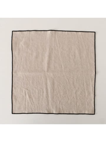 Boltze 2er-Set: Servietten ''Janea'' in Beige - (L)41 x (B)41 cm