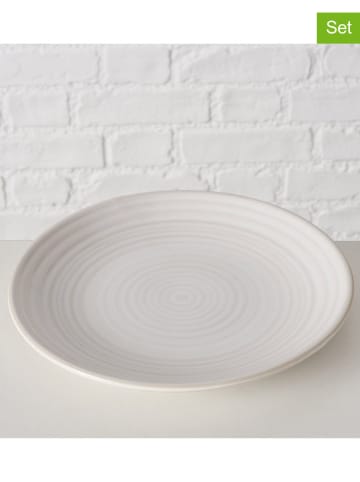Boltze Dinerbord "Jonah" beige - Ø 23 cm