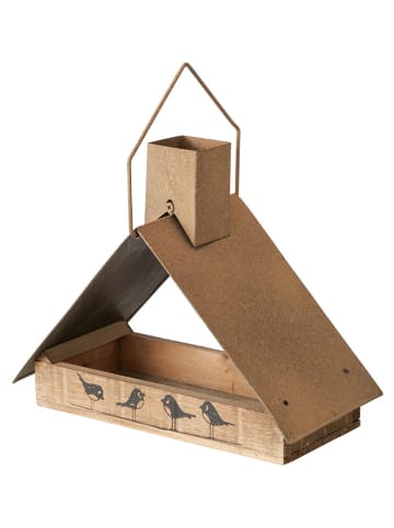 Boltze Vogelfutterstation ''Rouge'' in Hellbraun - (H)23 cm