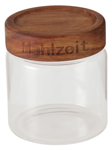 Boltze Pojemnik w kolorze brązowym - wys. 11 x Ø 9,5 cm