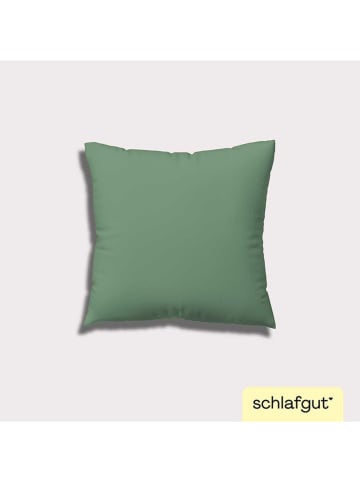 Schlafgut Kussenhoes "Easy Jersey" groen