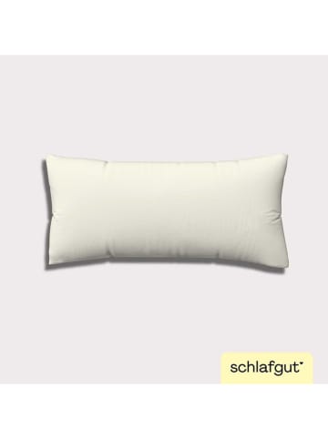 Schlafgut Kissenhülle "Easy Jersey" in Creme