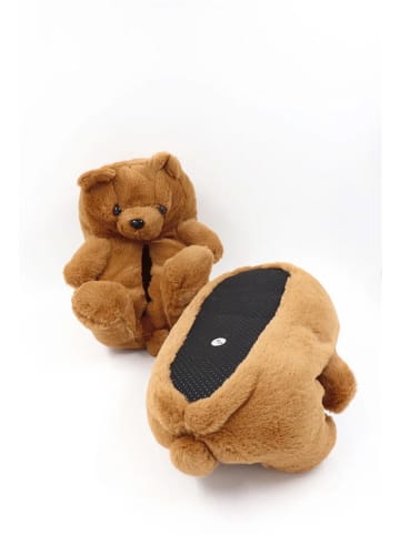 Confly Hausschuhe in Hellbraun