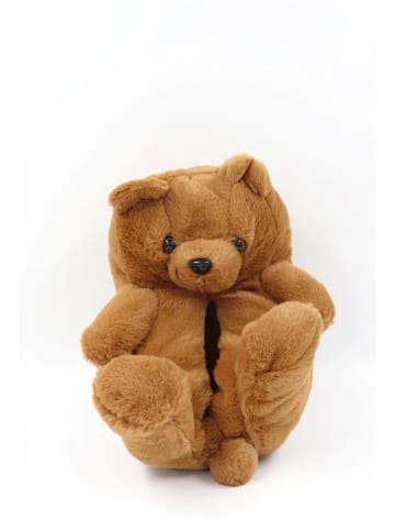 Confly Kapcie w kolorze jasnobrązowym