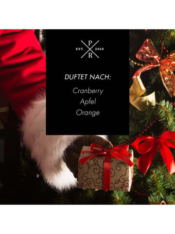 Purple River Duftkerze "Christmas Memories" in Rot - 623 g