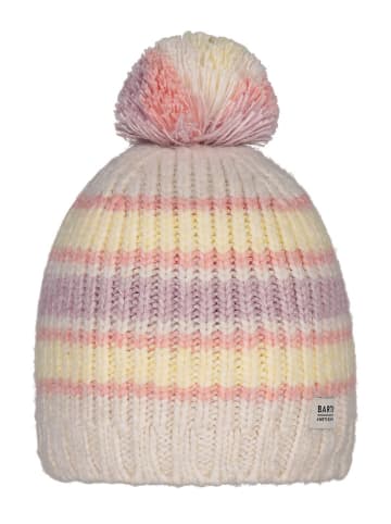 Barts Mütze "Tyanna" in Creme/ Rosa/ Gelb