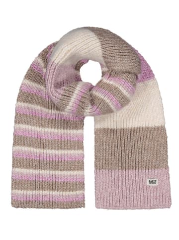 Barts Sjaal "Tyanna" lichtroze/crème/lichtbruin - (L)140 x (B)16 cm