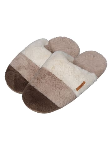 Barts Pantoffels "Sluppy" bruin/beige/crème