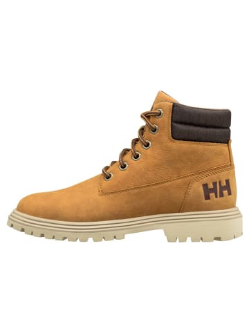 Helly Hansen Leder-Boots "Fremont" in Hellbraun