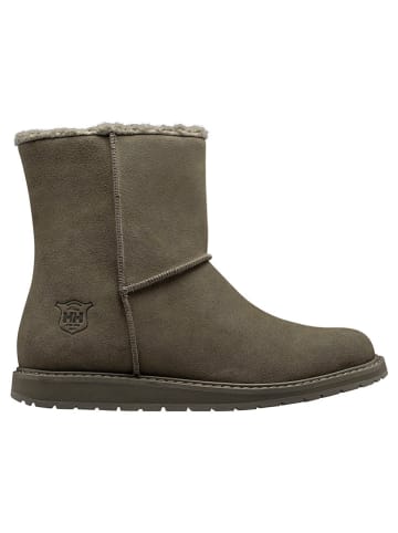 Helly Hansen Leder-Winterboots "Annabelle" in Khaki