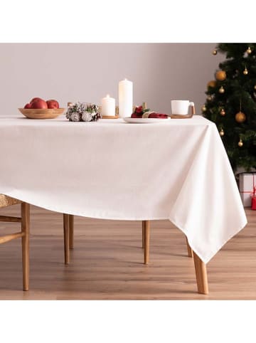 mint Deco Tischdecke "Christmas" in Weiß