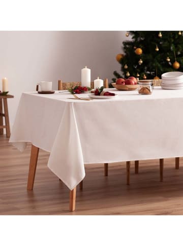 Tafellaken "Christmas" wit