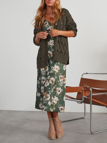 Milan Kiss Cardigan in Khaki